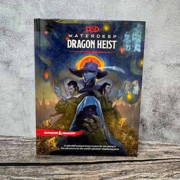 D&D5 - Waterdeep Dragon Heist - Dice Set - Jeux de Rôle - Dungeons & D